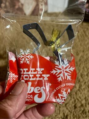 Dutch Bros Blue Christmas Ornament Cookie Cutter Windmill 2024 Holly Jolly Vibes
